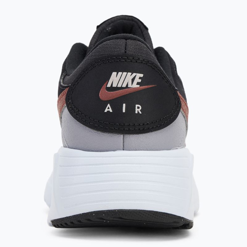 Nike Air Max SC vaikiški bateliai juodi/ tamsiai ponio/ cemento pilkos spalvos 6