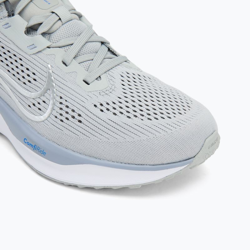 Vyriški bėgimo batai Nike Quest 6 light smoke grey/ashen slate/hyper royal/iron grey 7