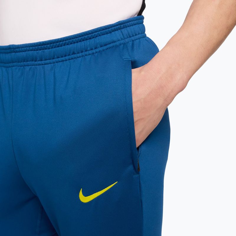 Vyriškos kelnės Nike FC Barcelona Strike SE gym blue/opti yellow 3
