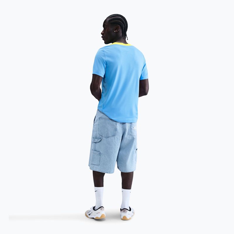 Vyriški futbolo marškinėliai Nike FC Barcelona Strike SE university blue/opti yellow 3