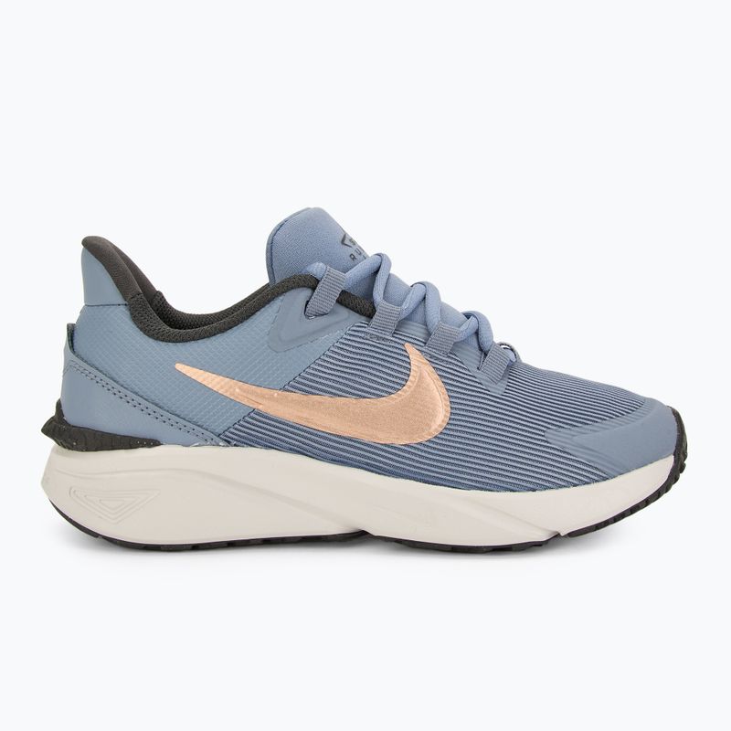 Vaikiški bėgimo batai Nike Star Runner 4 ashenslate/armorynavy/pureplatinum/metalredbronze 2