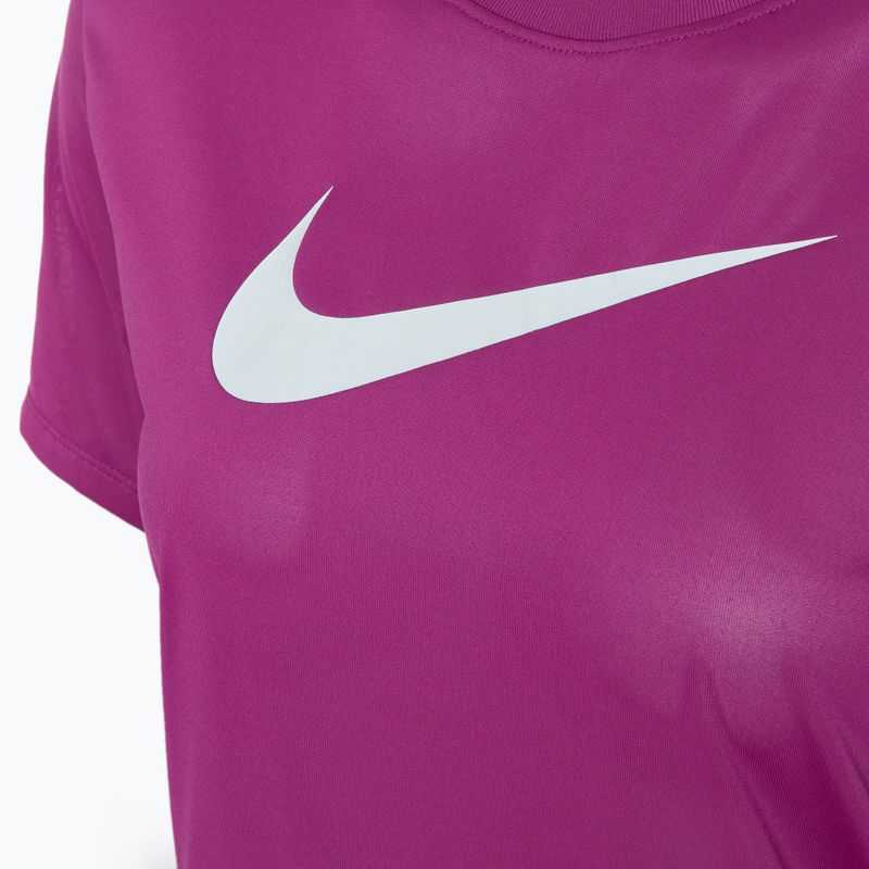 Moteriški treniruočių marškinėliai Nike Dri-Fit hot fuchsia 3