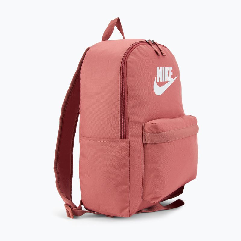 Kuprinė Nike Heritage 25 l canyon pink/ canyon pink/ summit white 2