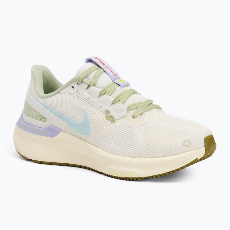 Moteriški bėgimo batai Nike Structure 25 sail/pale ivory/volt/ glacier blue