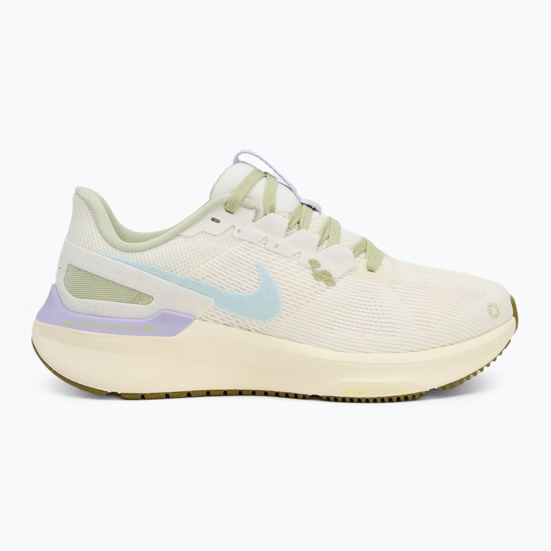 Moteriški bėgimo batai Nike Structure 25 sail/pale ivory/volt/ glacier blue 2