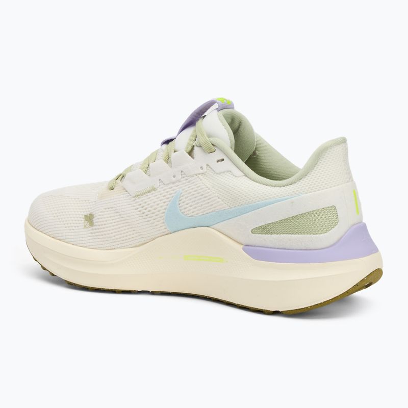 Moteriški bėgimo batai Nike Structure 25 sail/pale ivory/volt/ glacier blue 3