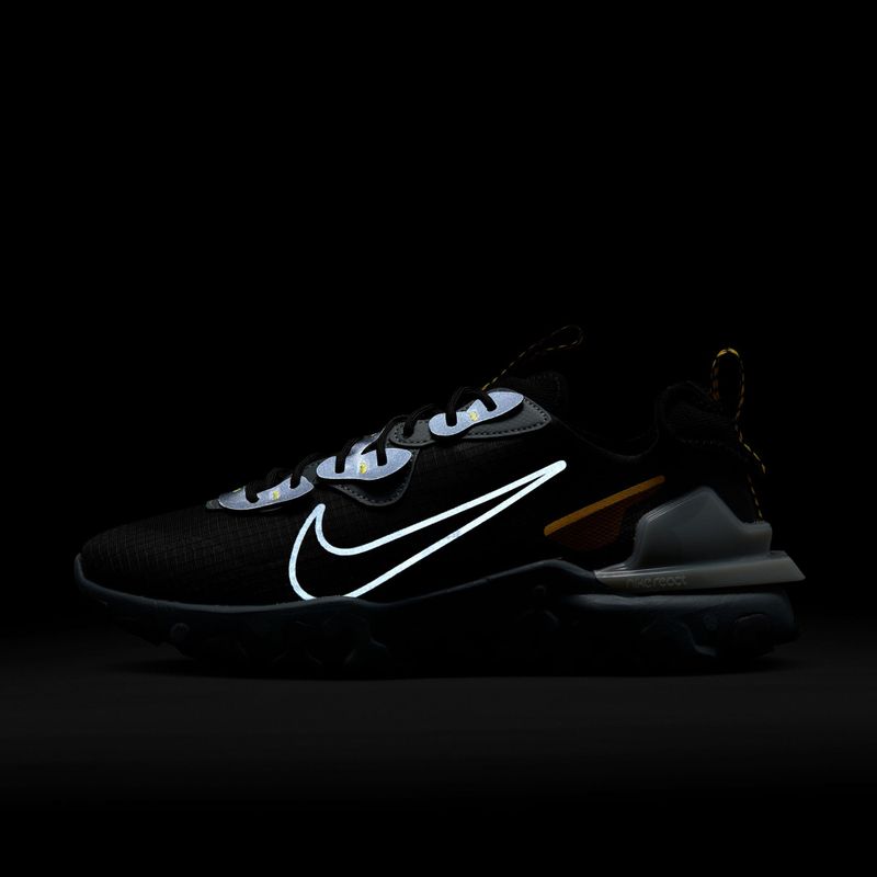 Vyriški batai Nike React Vision Black/Laser Orange/Cool Grey 9