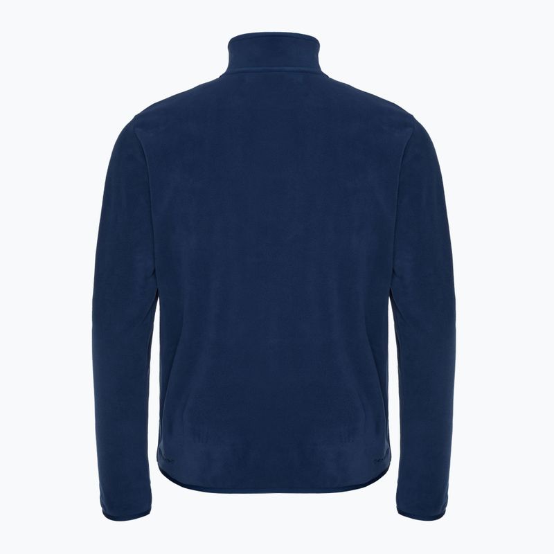 Vyriška "Nike Swoosh Air Polar Fleece" pusvilnonė viršutinė dalis su užtrauktuku midnight navy/ volt 2