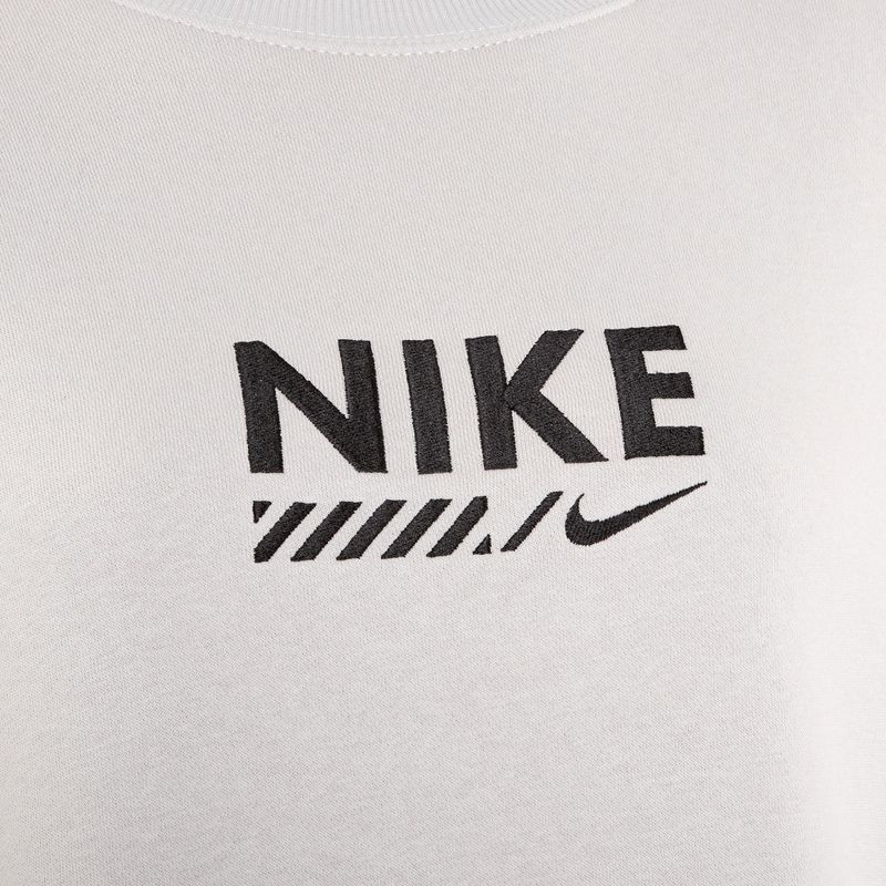 Moteriškas džemperis Nike Sportswear Oversized Crew-Neck light iron ore 3