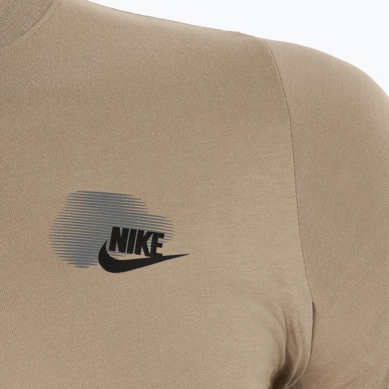 Vaikiški marškinėliai Nike Sportstwear Standard Issue khaki 3