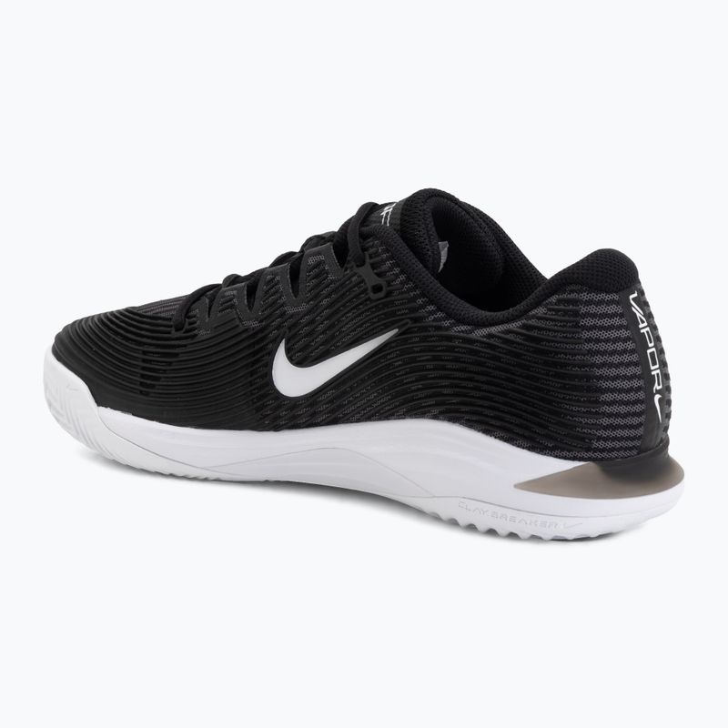 Vyriški teniso bateliai Nike Vapor 12 Clay black/dark smoke grey/white 3