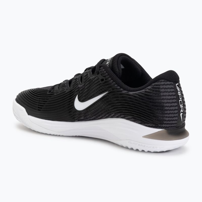 Teniso bateliai moterims Nike Vapor 12 black/dark smoke grey/white 3