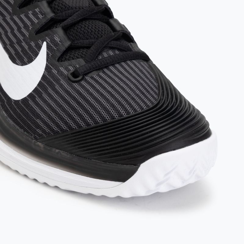 Teniso bateliai moterims Nike Vapor 12 black/dark smoke grey/white 7