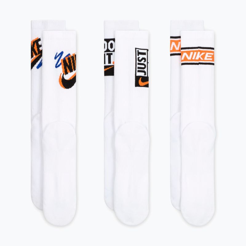 Kojinės Nike Everyday Plus Crew 3 poros multi-color/901 2