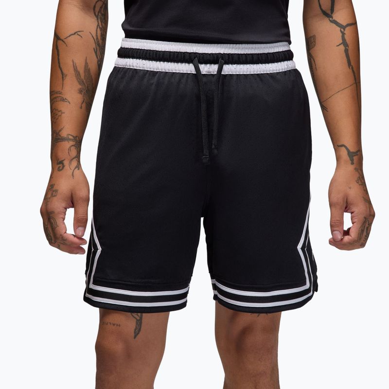 Vyriški krepšinio šortai Jordan Mesh Diamond 4" black/white/white 3