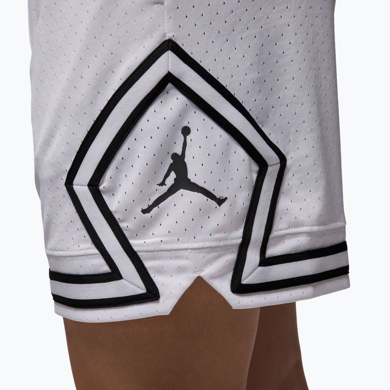 Vyriški krepšinio šortai Nike Jordan Mesh Diamond 4" white/black/black 6