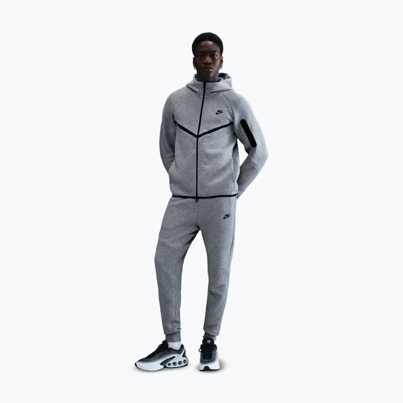 Vyriškas džemperis Nike Tech Windrunner Full Zip Cave Dark Grey Heather/Black 2