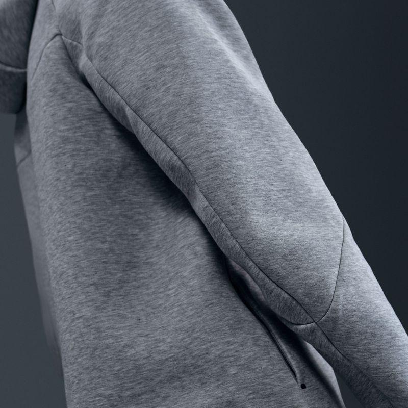 Vyriškas džemperis Nike Tech Windrunner Full Zip Cave Dark Grey Heather/Black 6
