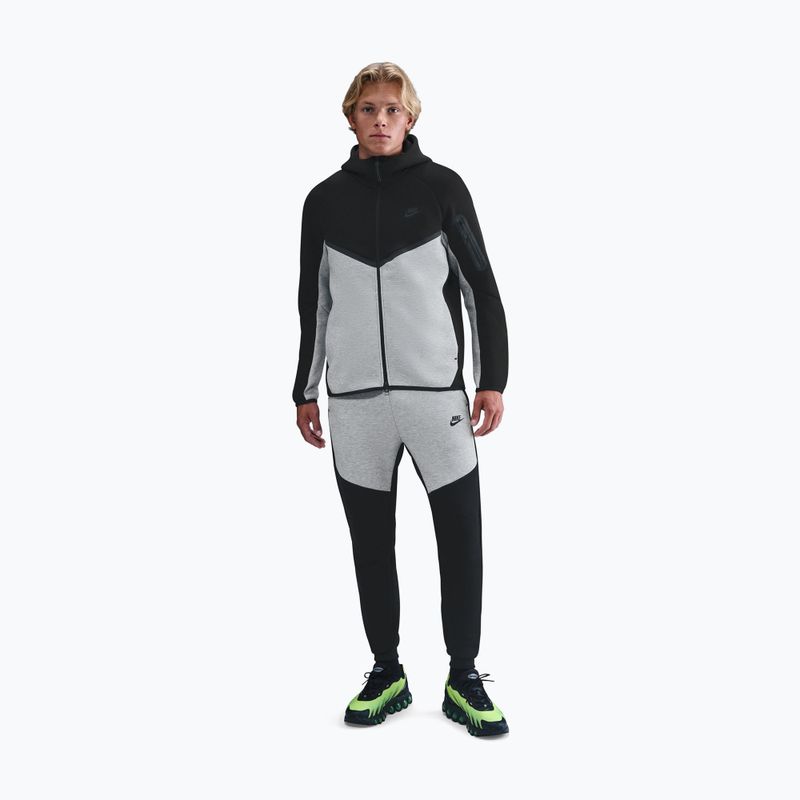 Vyriškos kelnės Nike Tech Joggers black/dark grey heather/black 2