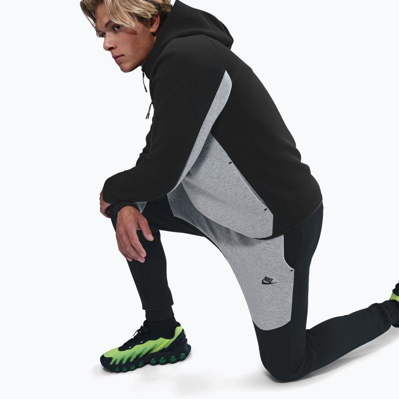 Vyriškos kelnės Nike Tech Joggers black/dark grey heather/black 5