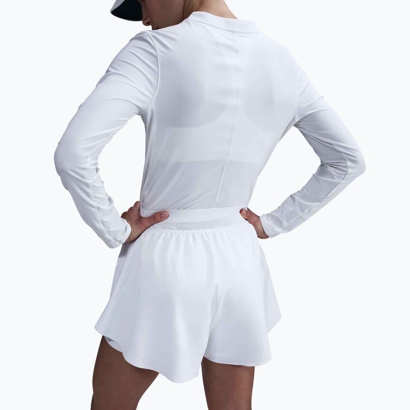 Moteriški teniso šortai Nike Court Dri-Fit Ace Advantage white/white 3