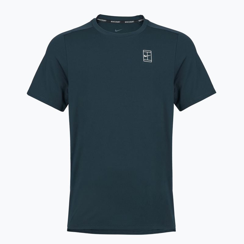 Vyriški teniso marškinėliai Nike Court Dri-Fit Advantage armory navy / white 7
