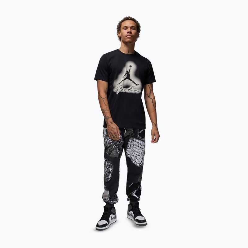 Nike Jordan Flight MVP vyriški marškinėliai juoda/sail/sail 2