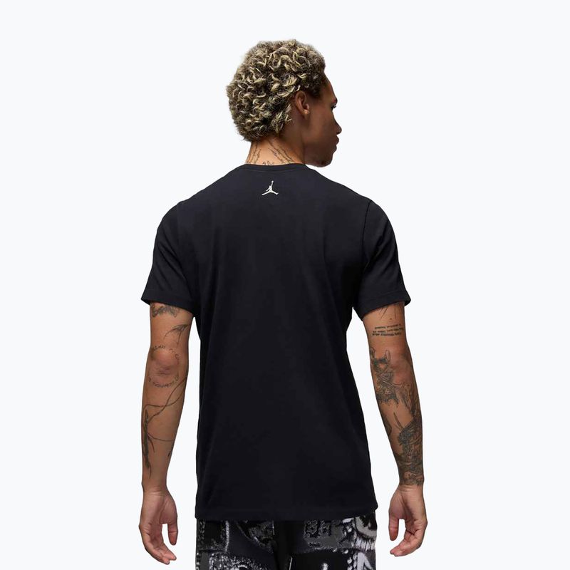 Nike Jordan Flight MVP vyriški marškinėliai juoda/sail/sail 3