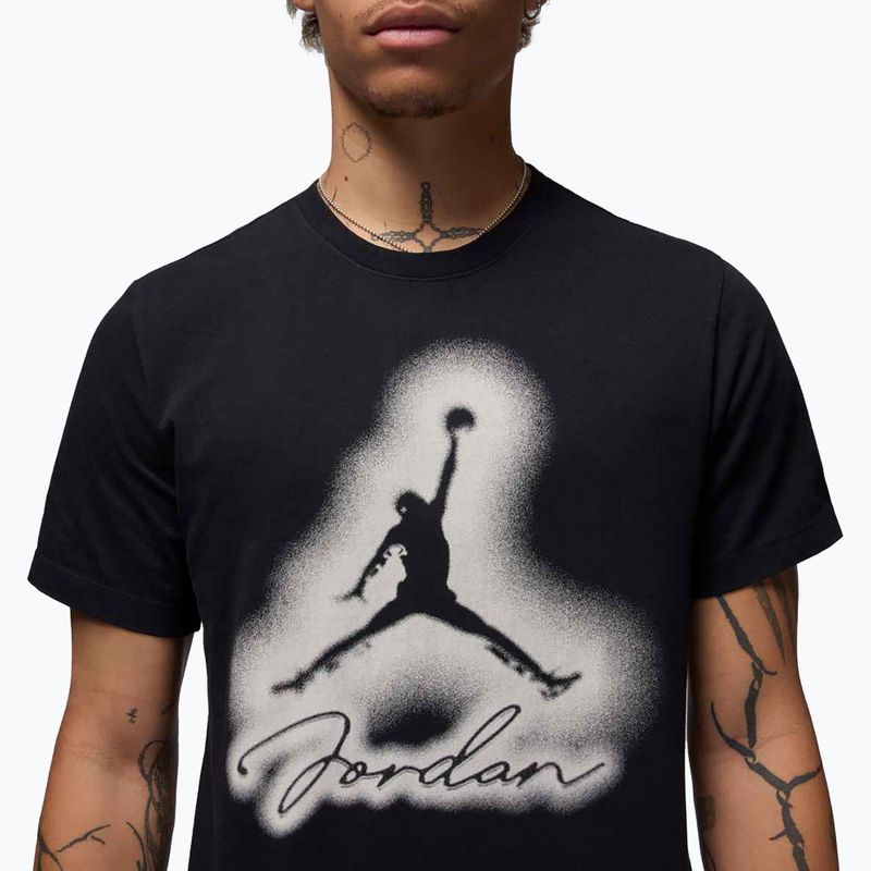 Nike Jordan Flight MVP vyriški marškinėliai juoda/sail/sail 4