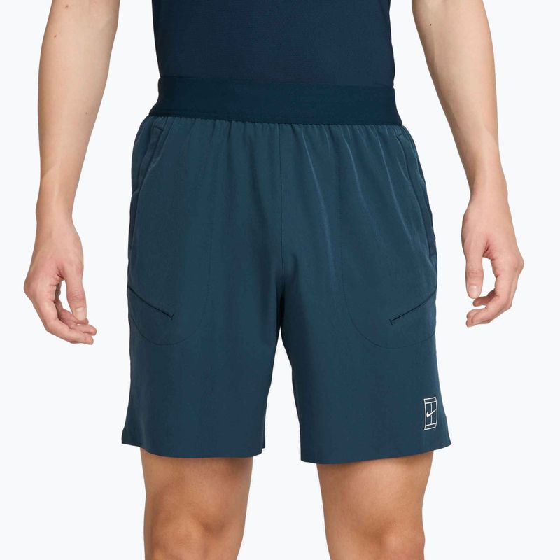 Vyriški teniso šortai Nike Court Dri-Fit Advantage 8" Armory Navy/White 4