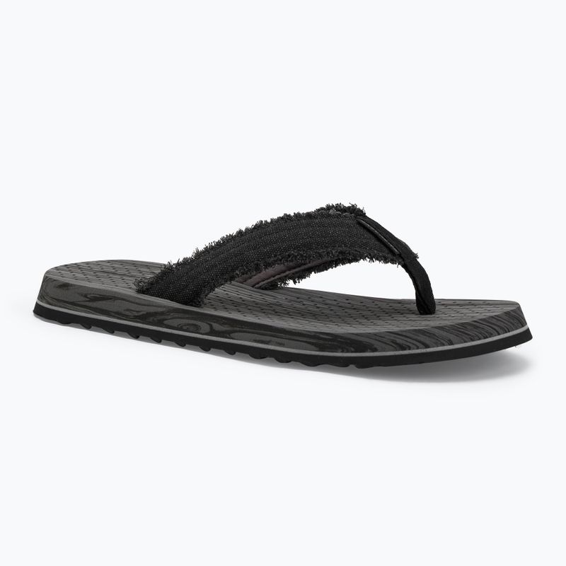 Vyriškos šlepetės per pirštą Skechers Tantric Fritz black