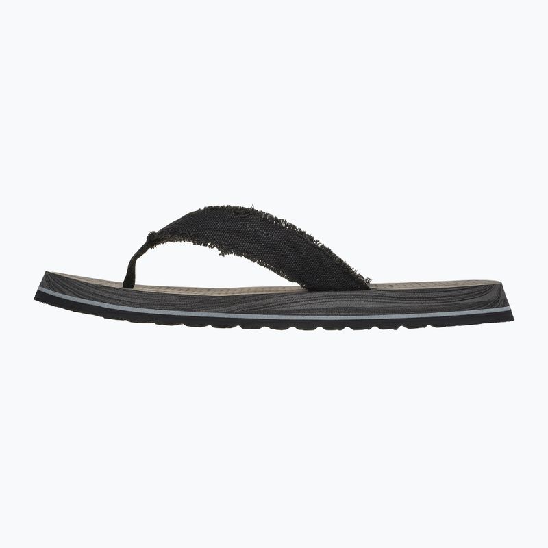 Vyriškos šlepetės per pirštą Skechers Tantric Fritz black 10