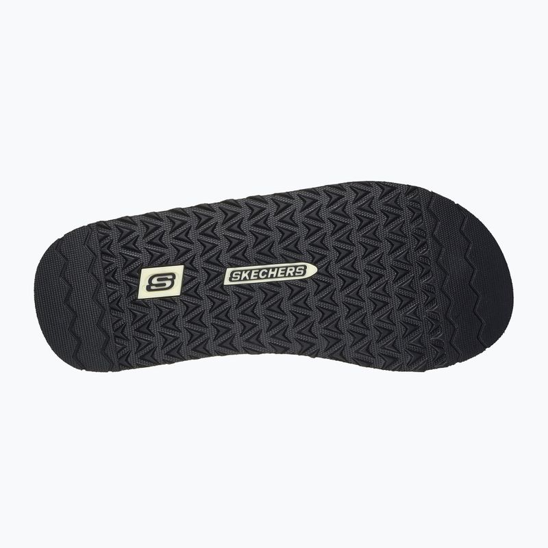 Vyriškos šlepetės per pirštą Skechers Tantric Fritz black 12