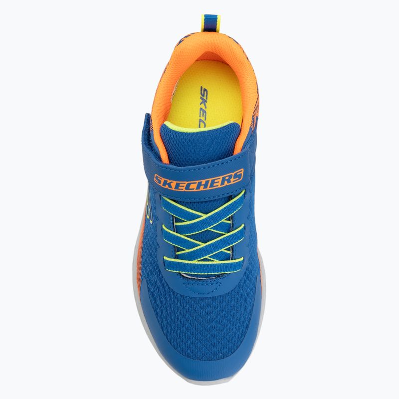 Vaikiški batai SKECHERS Microspec II Zovrix blue 5