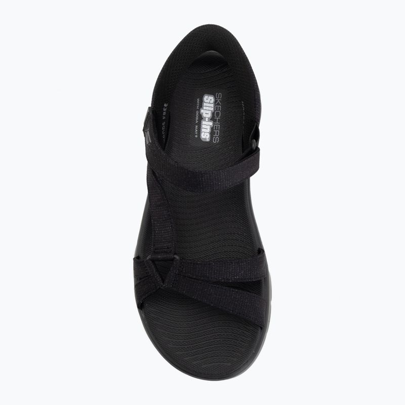 Moteriškos basutės SKECHERS Go Walk Flex Illuminate black 5