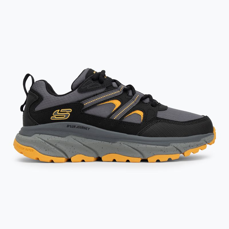 Vyriški batai SKECHERS D'Lux Journey black/yellow 2