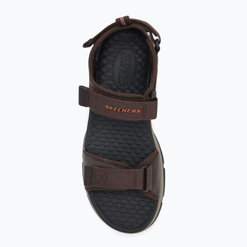 Vyriški sandalai SKECHERS Tresmen Ryer chocolate 5