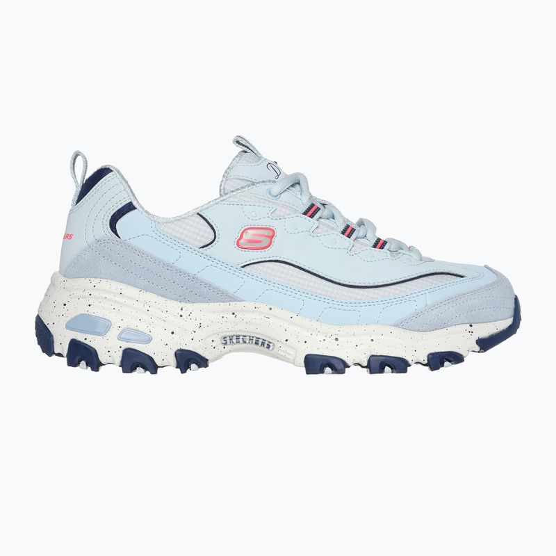 Moteriški batai SKECHERS D'Lites Bold Views light blue/multi 2