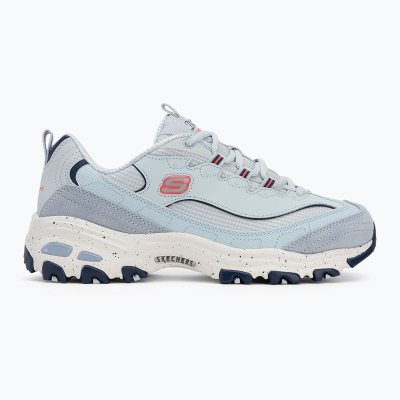Moteriški batai SKECHERS D'Lites Bold Views light blue/multi 2