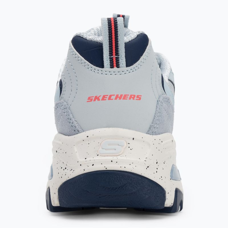 Moteriški batai SKECHERS D'Lites Bold Views light blue/multi 6