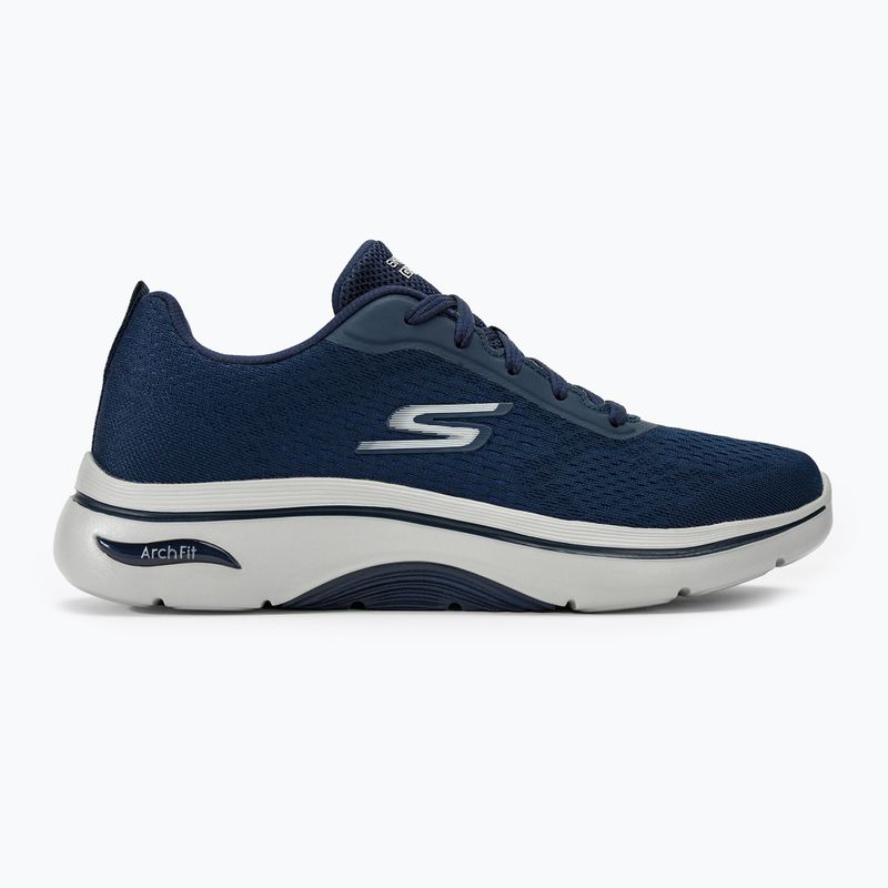 Vyriški batai SKECHERS Go Walk Arch Fit 2.0 Idyllic 2 navy/white 2