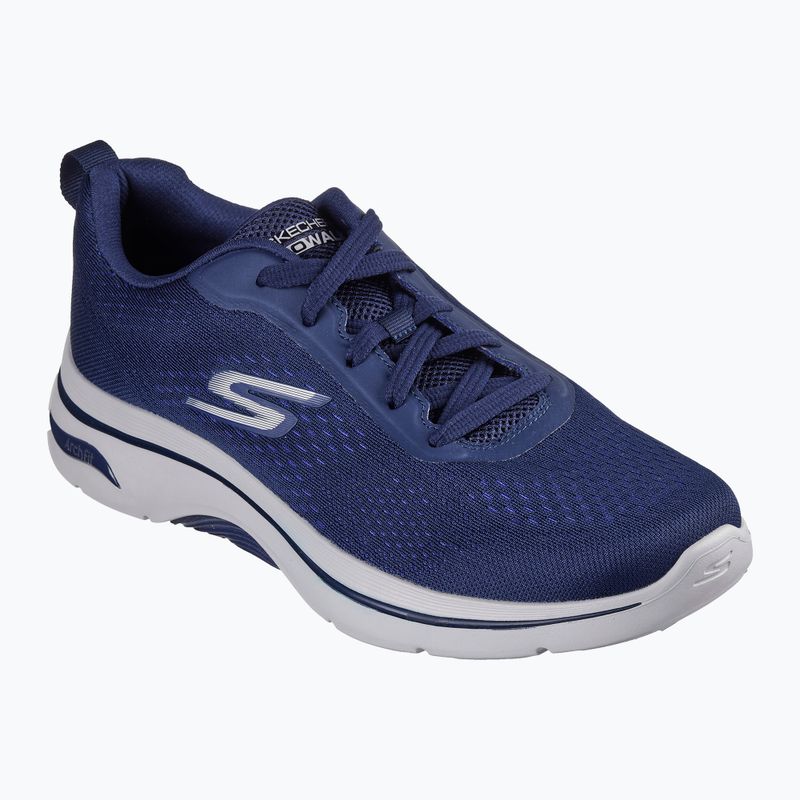 Vyriški batai SKECHERS Go Walk Arch Fit 2.0 Idyllic 2 navy/white 8