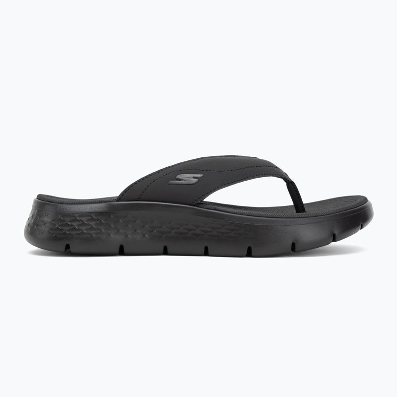 Vyriškos šlepetės per pirštą SKECHERS Go Walk Flex Sandal Vallejo black 2