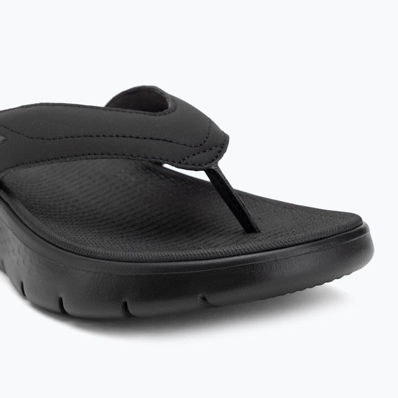 Vyriškos šlepetės per pirštą SKECHERS Go Walk Flex Sandal Vallejo black 7