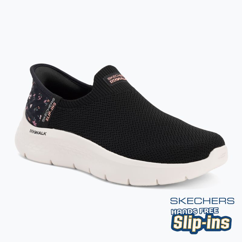 Moteriški batai SKECHERS Go Walk Flex Sunset Rose black