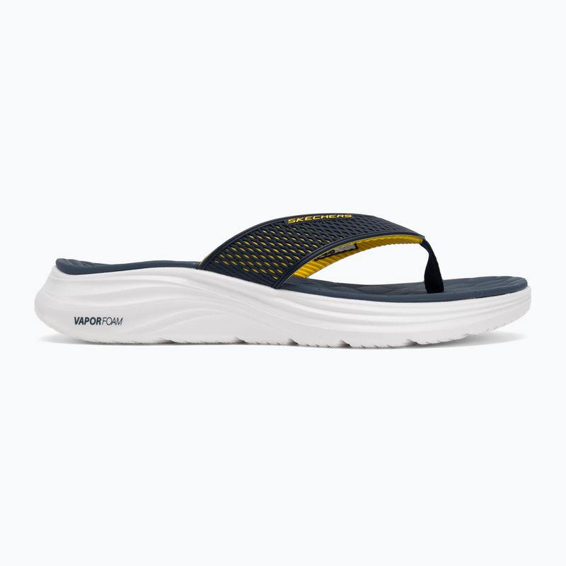 Vyriškos šlepetės per pirštą SKECHERS Vapor Foam Sandal Sayto blue 2