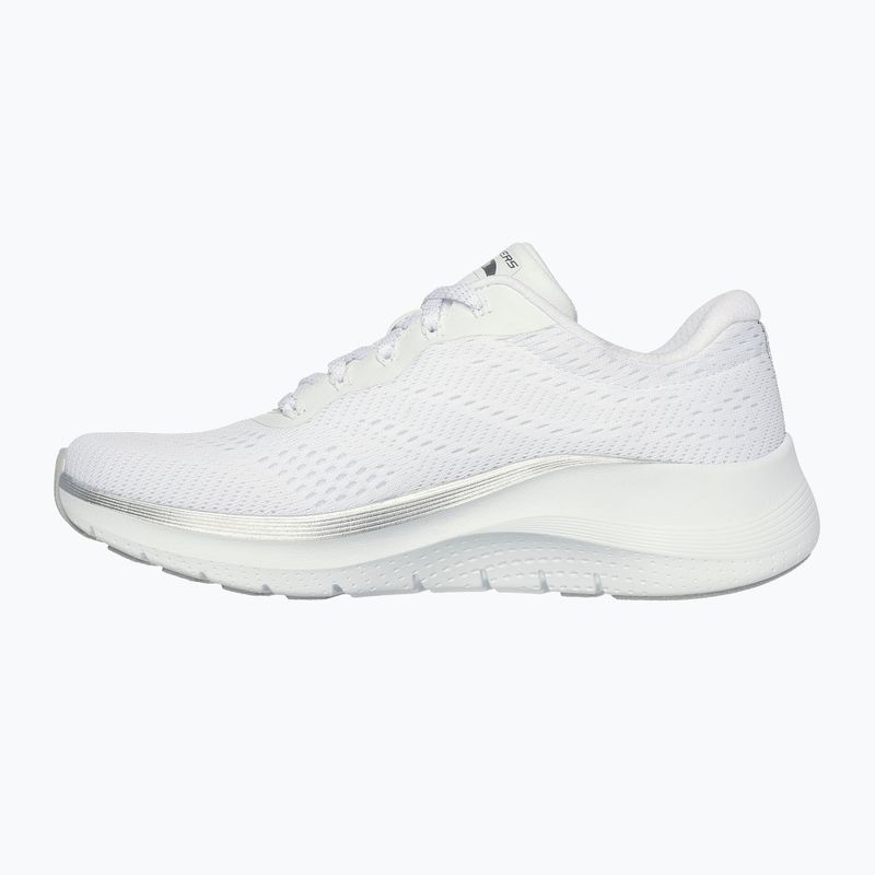 Moteriški batai SKECHERS Arch Fit 2.0 Glow The Distance white/silver 10
