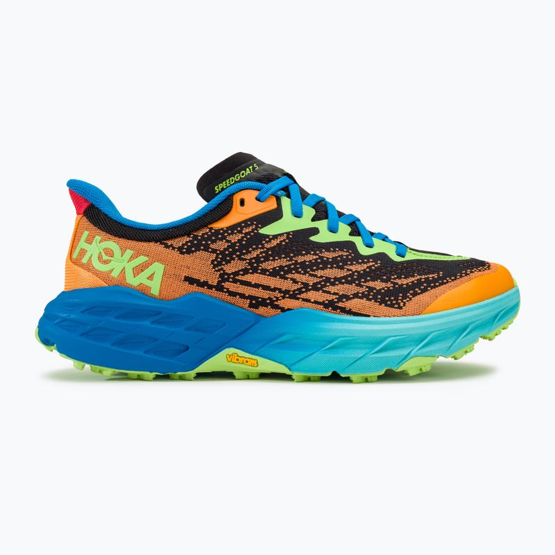 Vyriški bėgimo bateliai HOKA Speedgoat 5 solar flare/diva blue 2