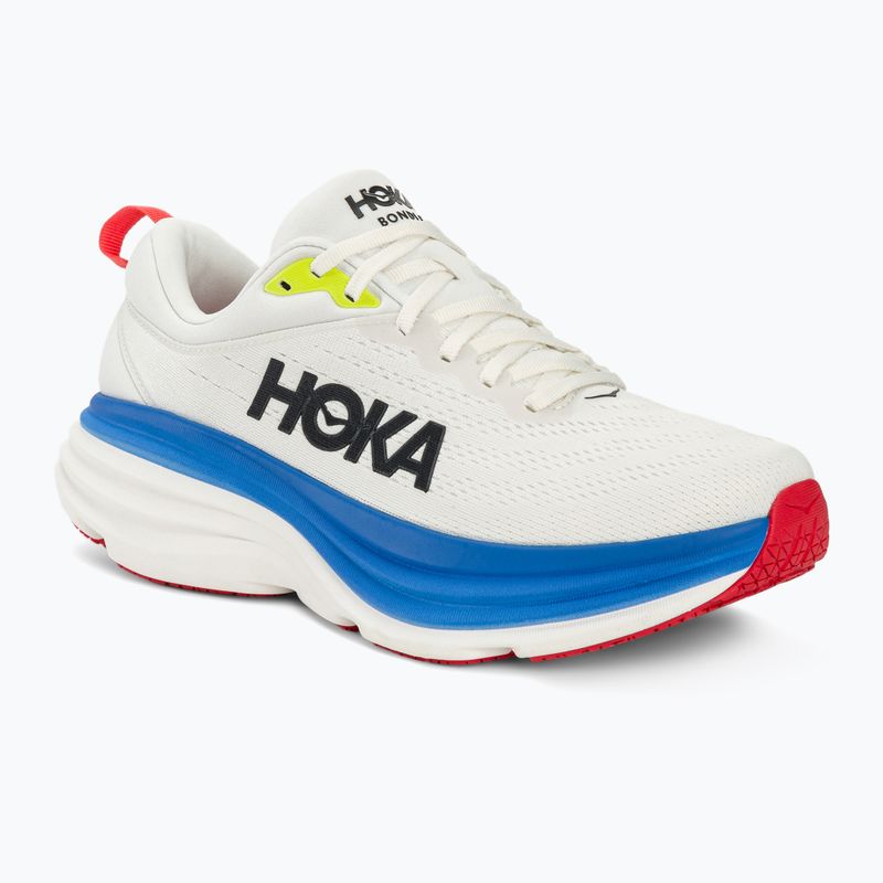 Vyriški bėgimo bateliai HOKA Bondi 8 blanc de blanc/virtual blue