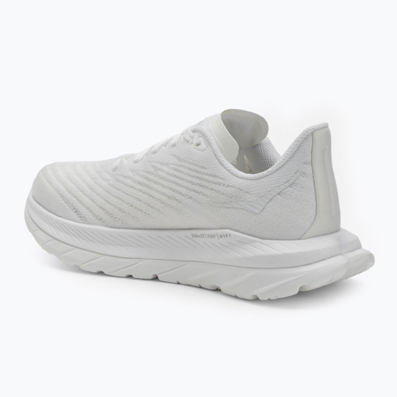 Moteriški bėgimo batai HOKA Mach 5 white/white 3